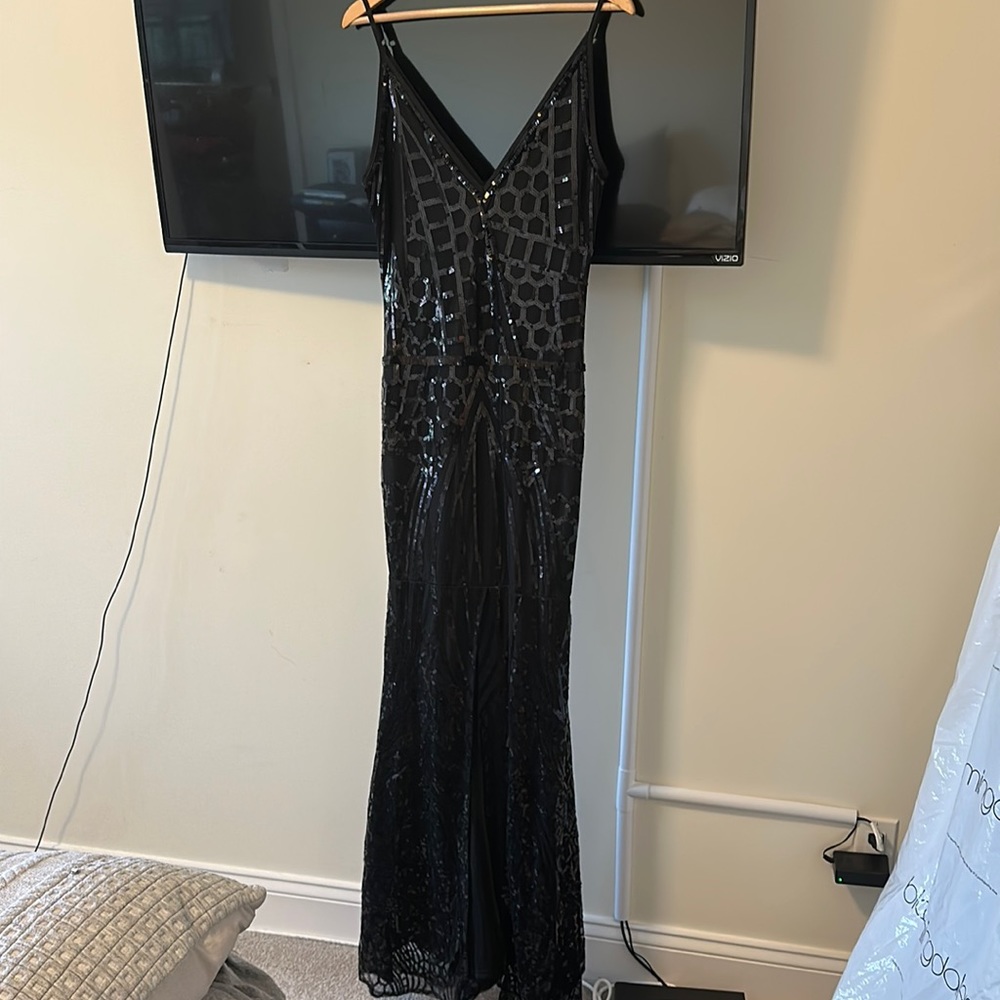 NWT Sequin Gown!